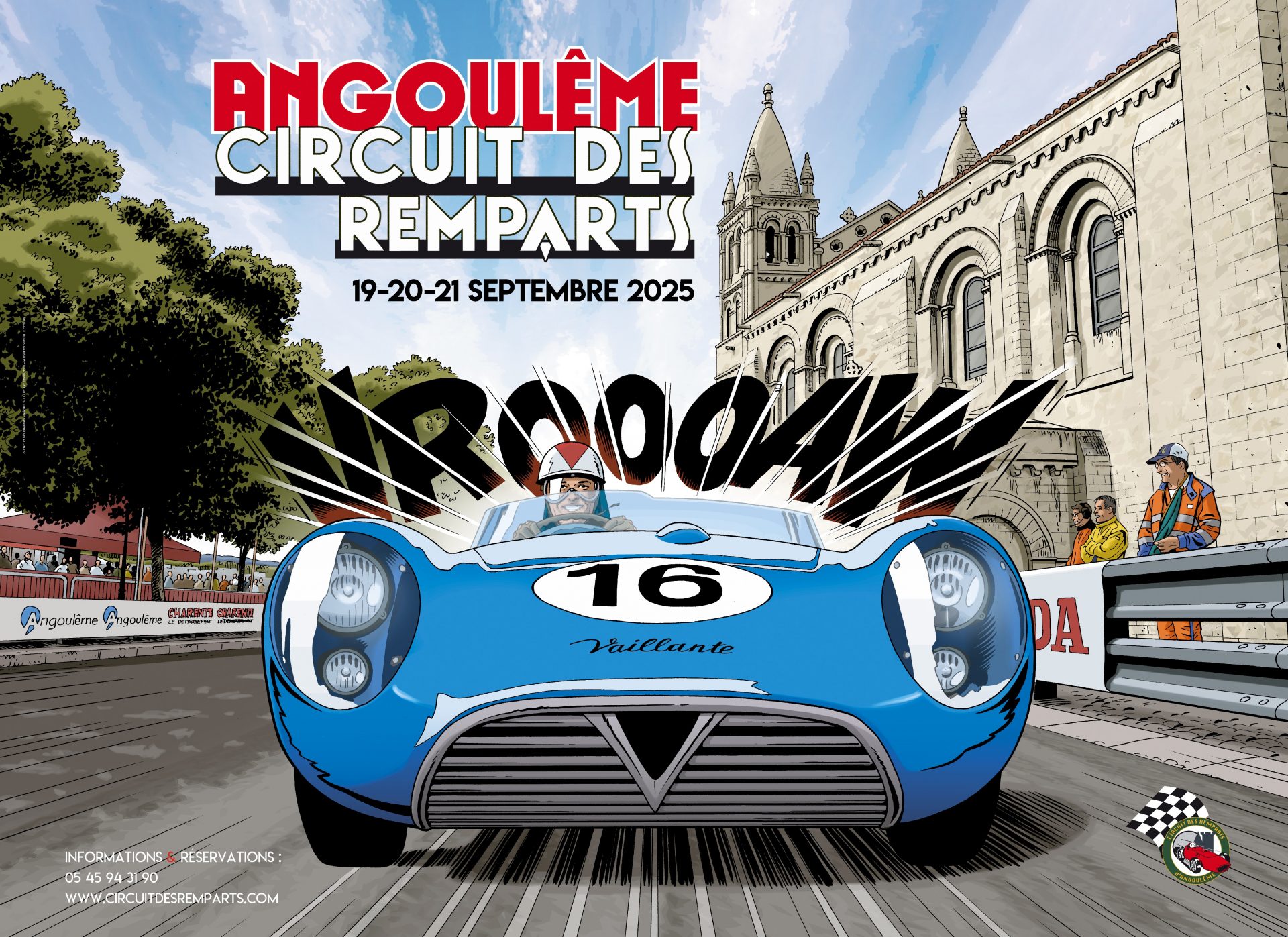 Affiche circuit des remparts